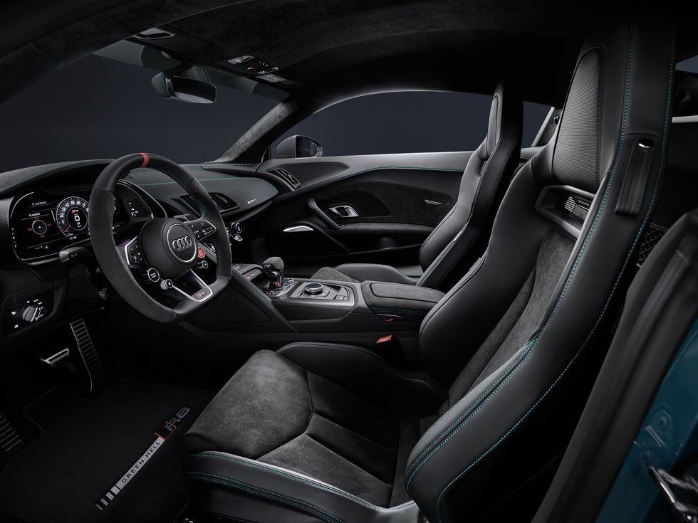 audi r8 green hell interior