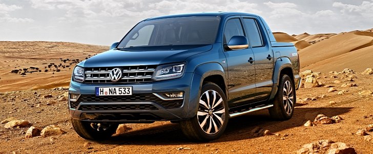 volkswagen amarok dual-cab pick-up truck