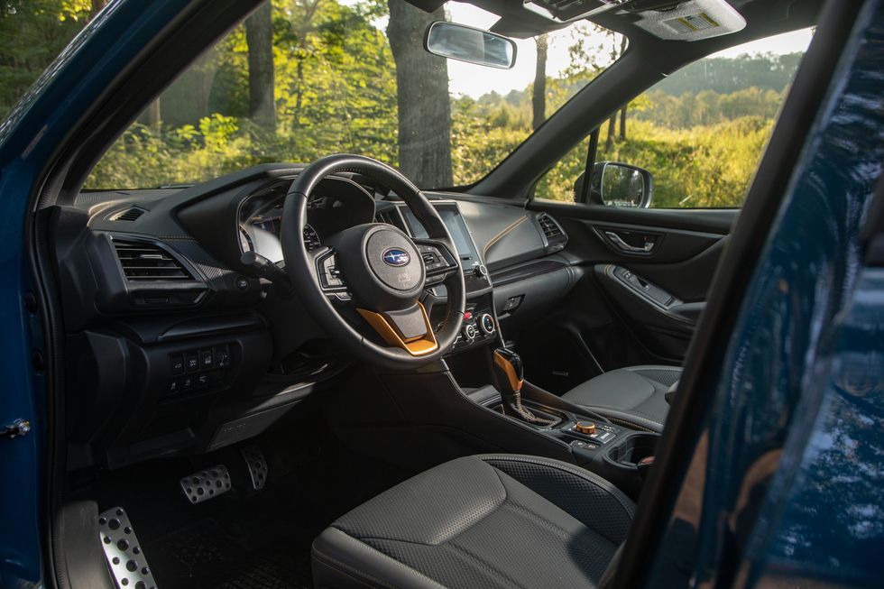 subaru forester interior