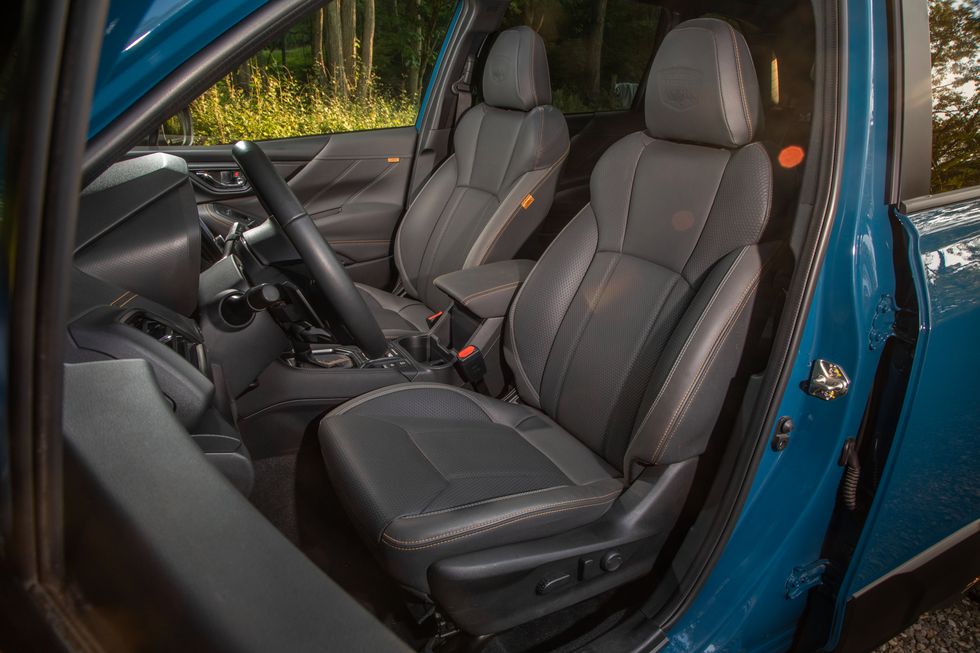 subaru forester interior