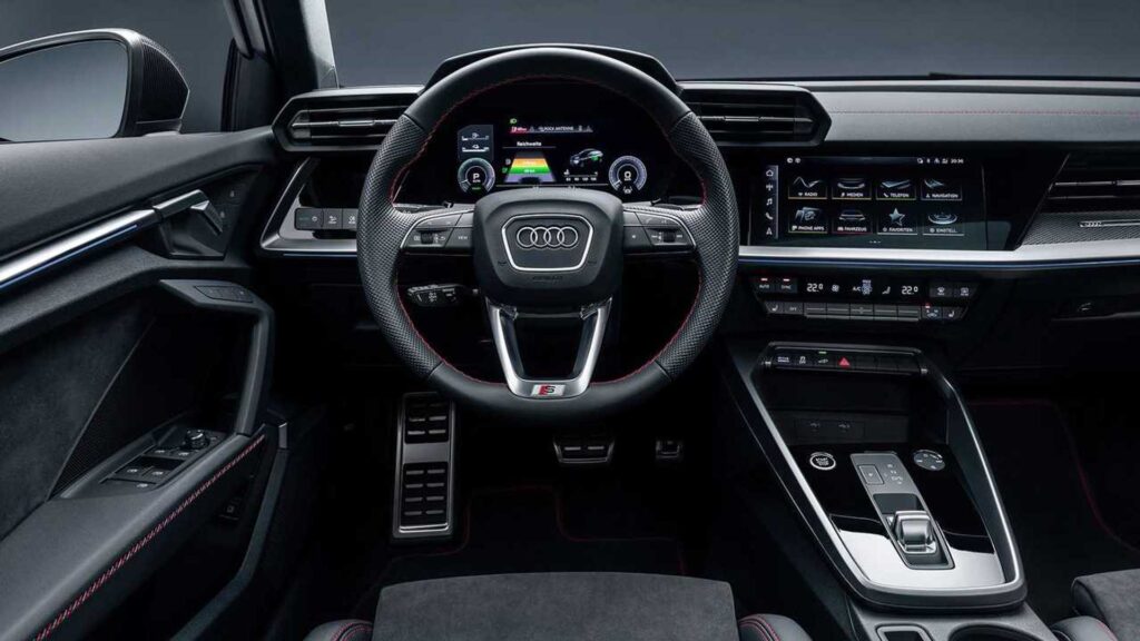 audi a3 sportback interior