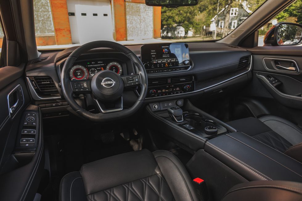 nissan rogue interior