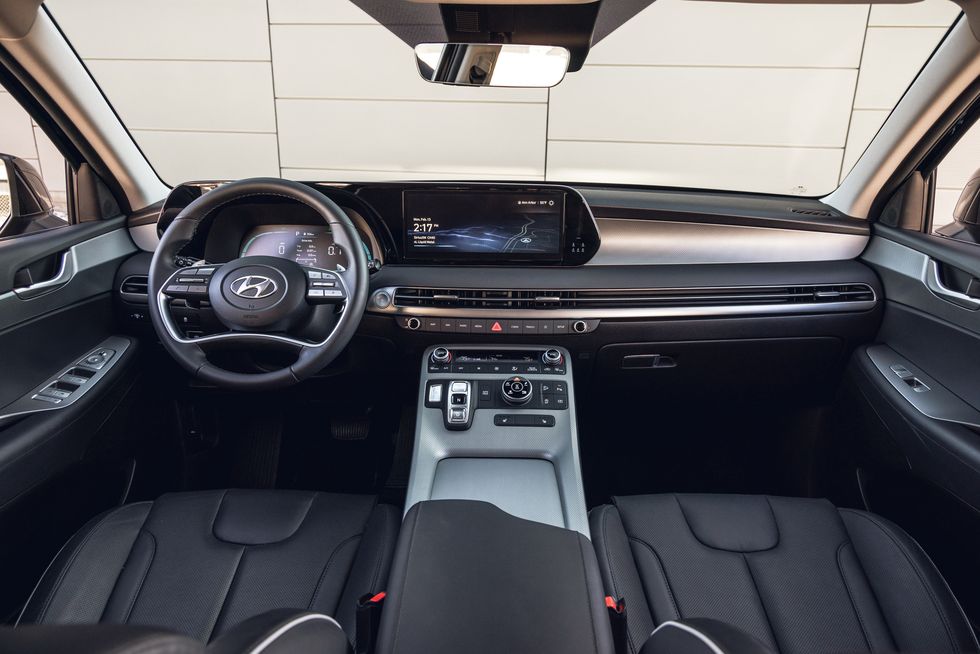 hyundai palisade 2022 interior