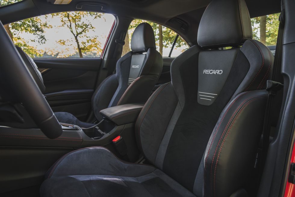 2022 subaru wrx interior