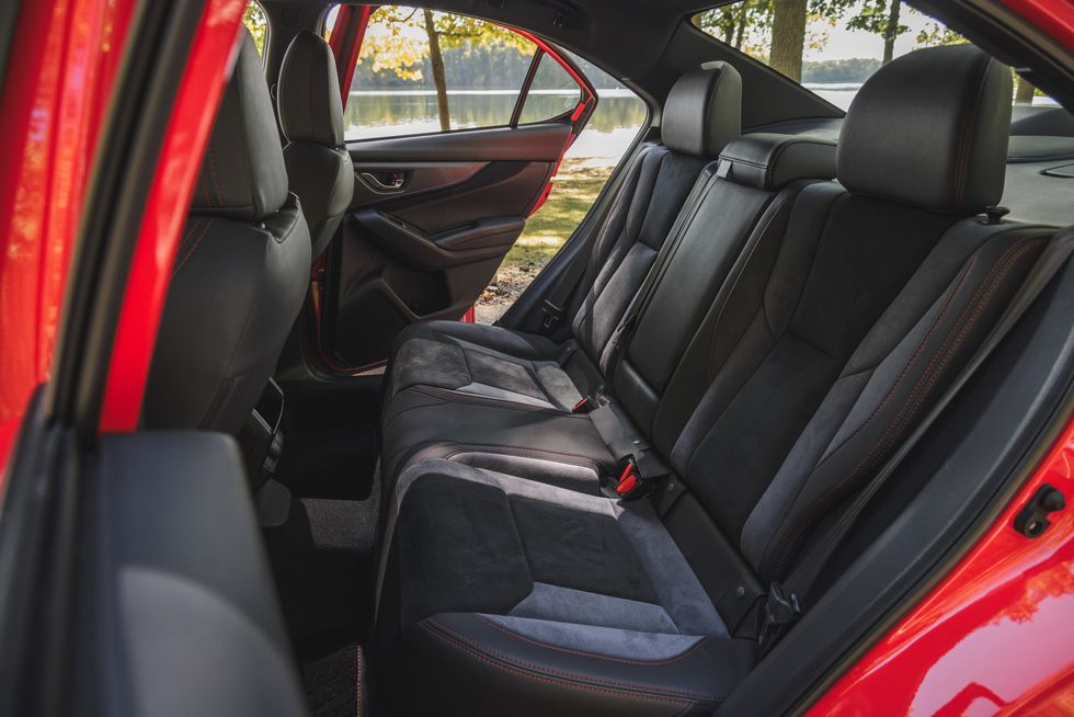 2022 subaru wrx interior