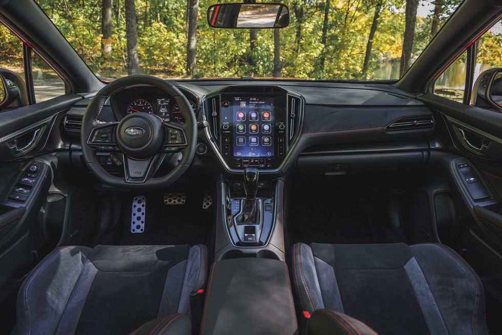 2022 subaru wrx interior