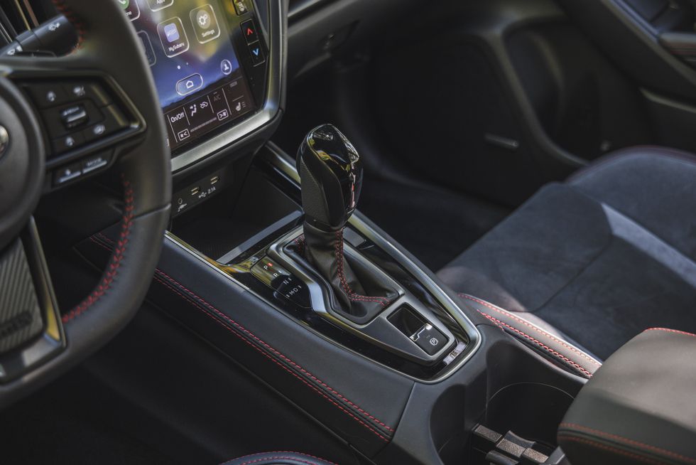 2022 subaru wrx interior