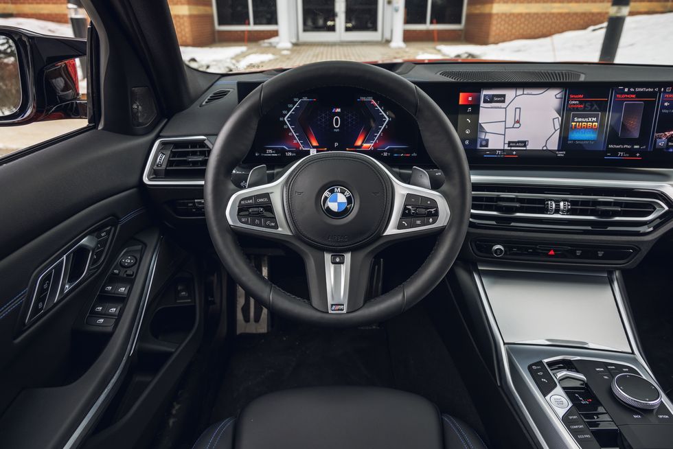 bmw 3 series interior