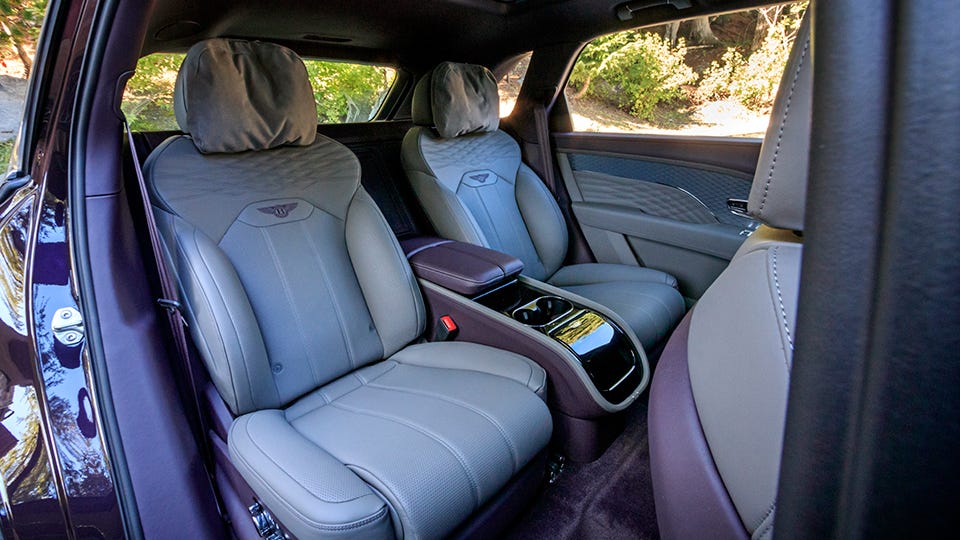 bentley bentayga interior