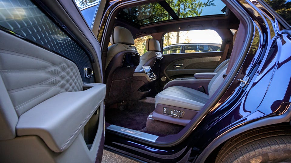 bentley bentayga interior