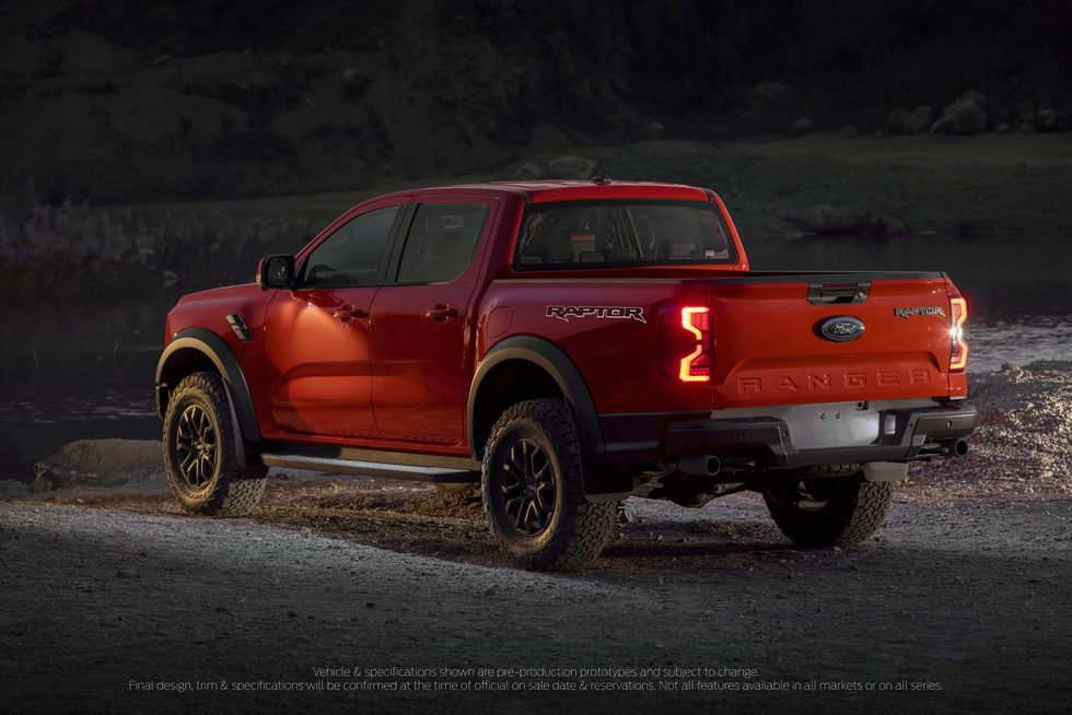 2022 ford ranger raptor