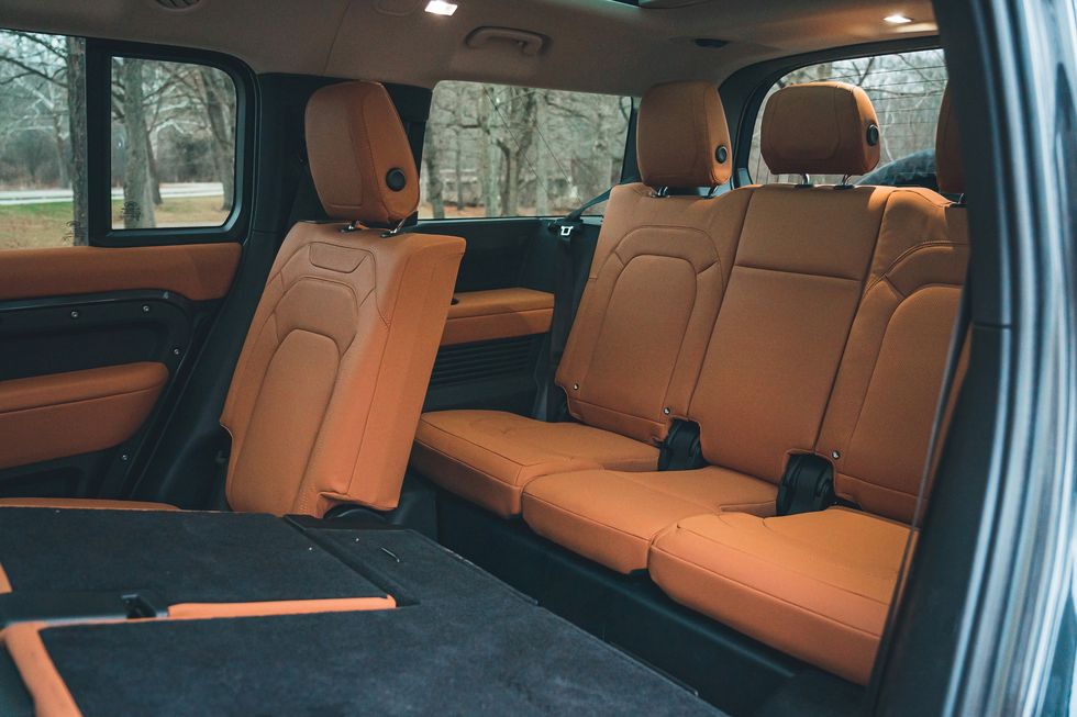 land rover defender interior