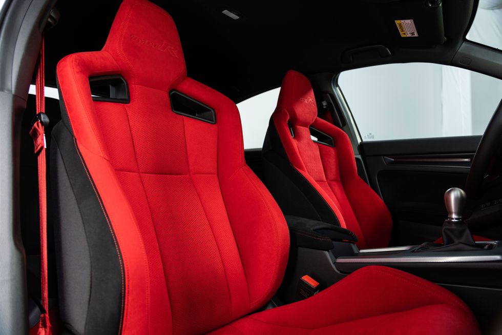 2023 honda civic type r interior