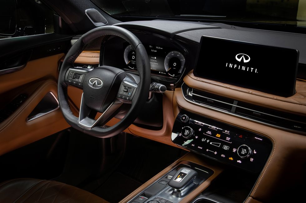 2022 infiniti qx60 interior