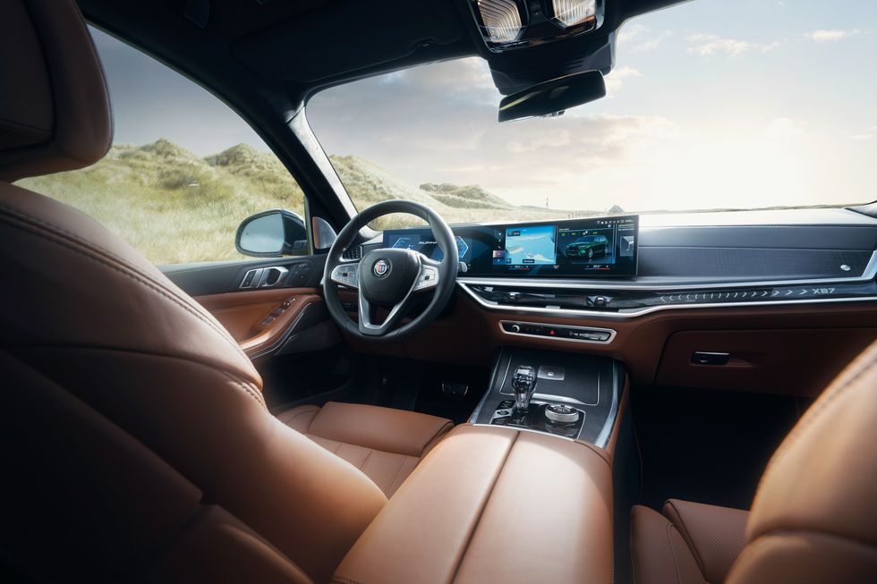 bmw alpina xb7 interior