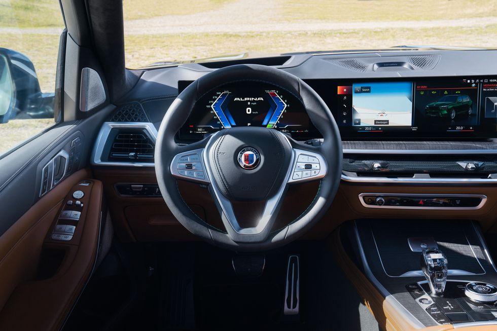 bmw alpina xb7 interior