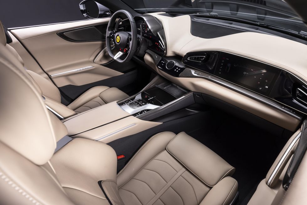 ferrari purosangue interior