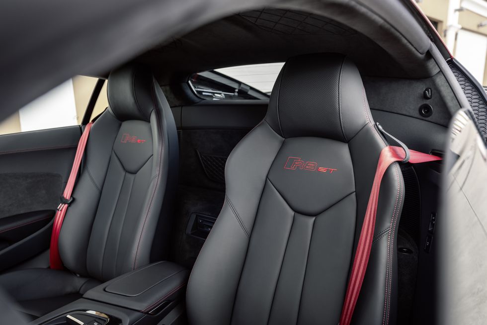 limited edition Audi R8 GT interior