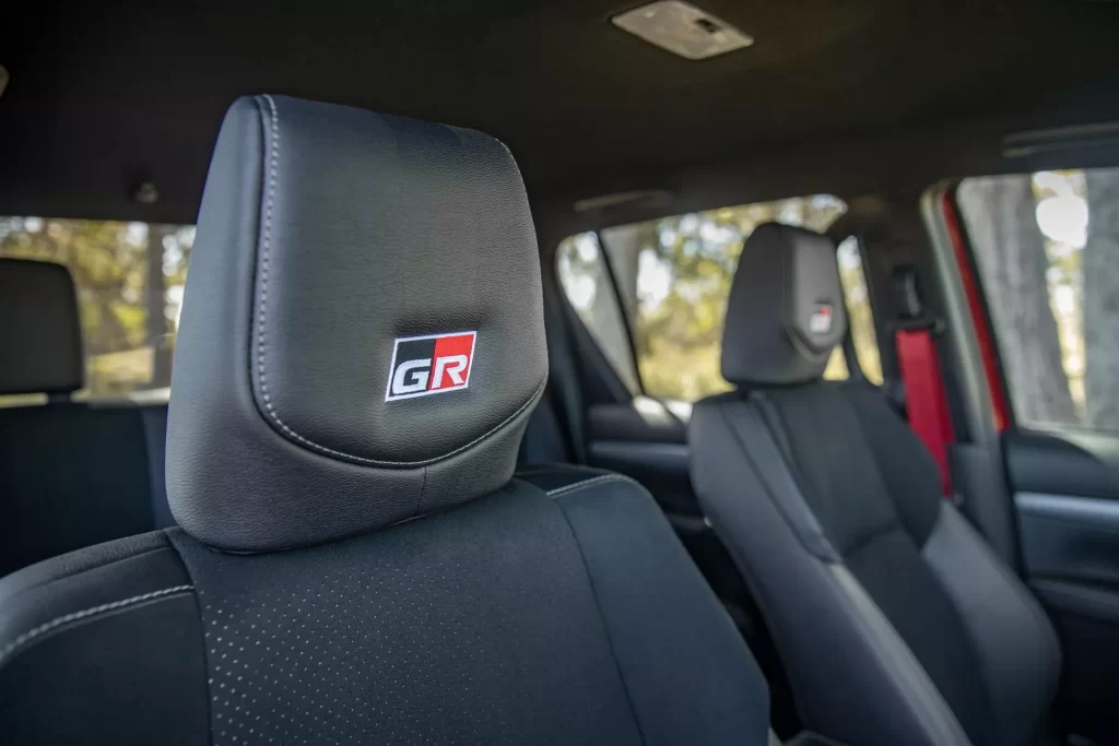 Hilux GR sport interior