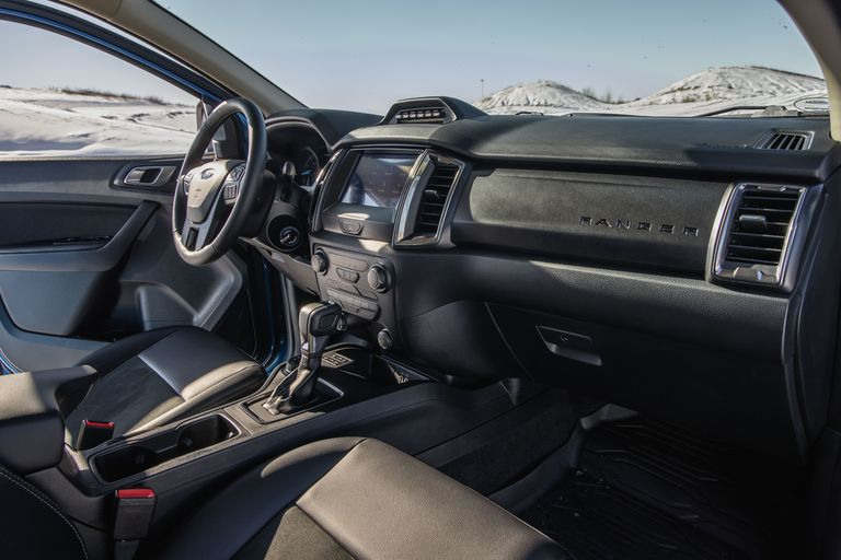 2022 ford ranger interior