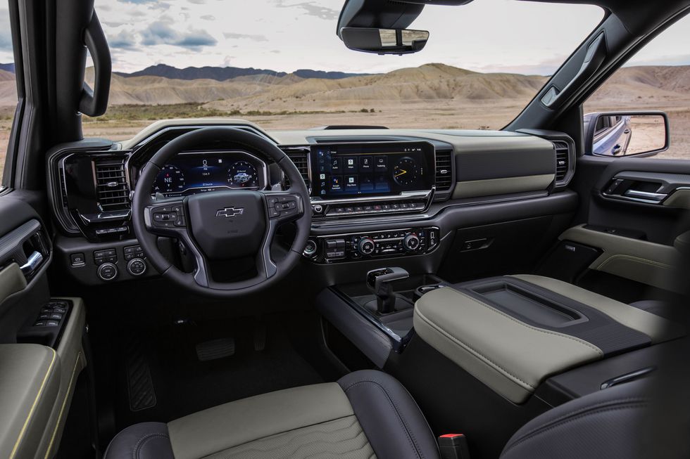 2022 chevy silverado 1500 interior