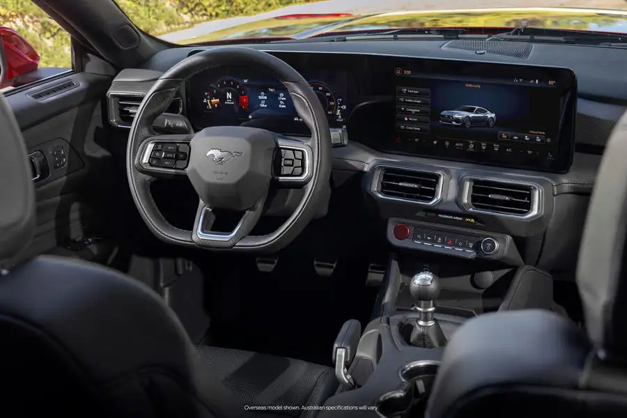 new ford mustang interior