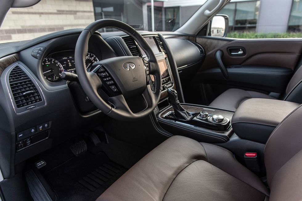 2023 infiniti qx80 interior