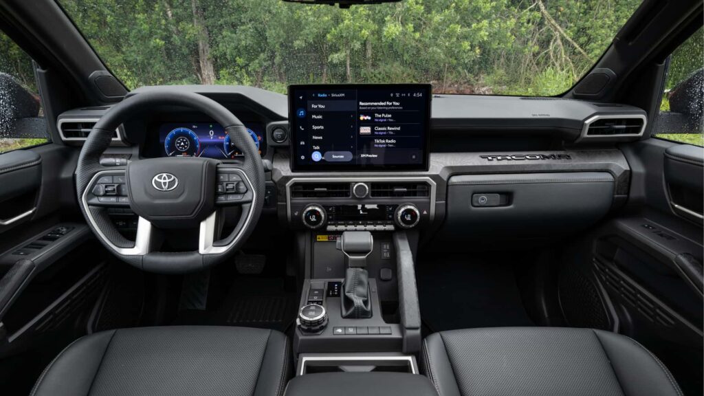 2024 toyota tacoma interior