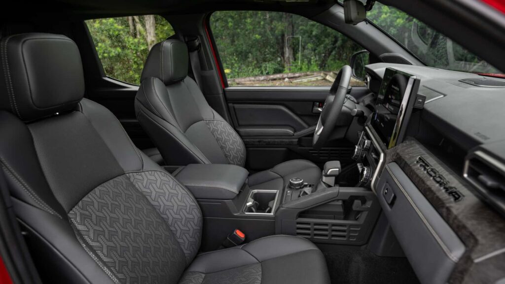 2024 toyota tacoma interior