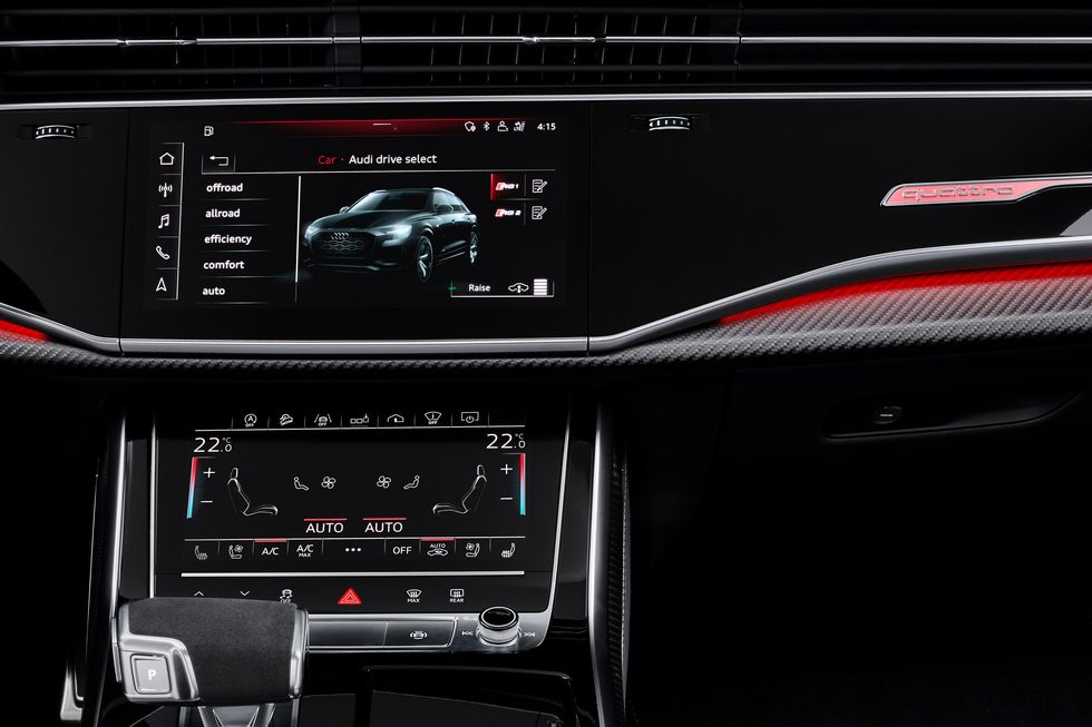 2023 audi rs q8 interior