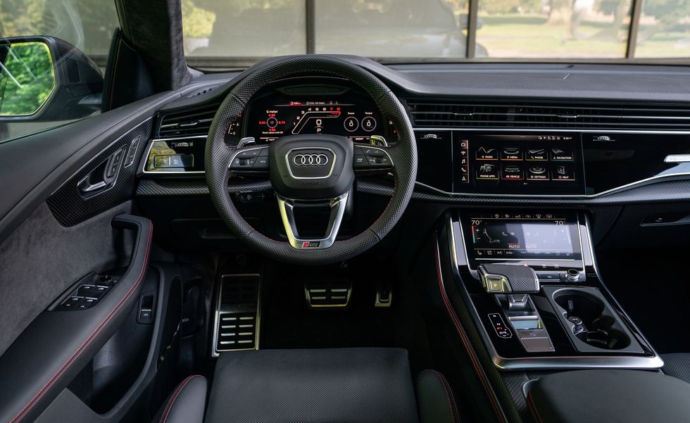 audi rs q8 interior