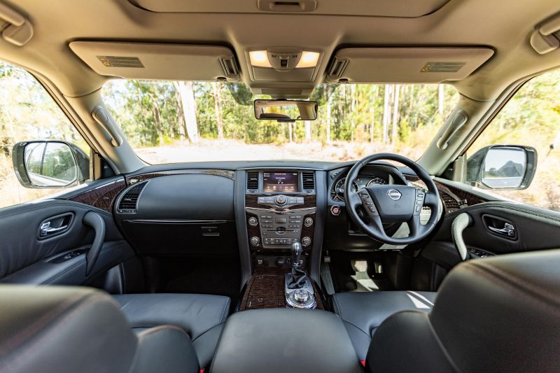 nissan patrol 2022 interior