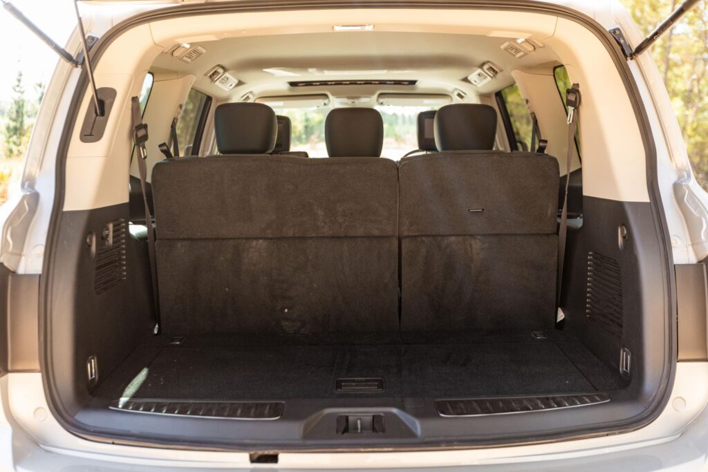 nissan patrol 2022 interior Cargo Capacity