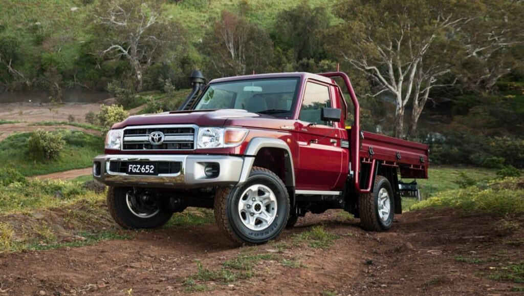 toyota landcruiser 70 series