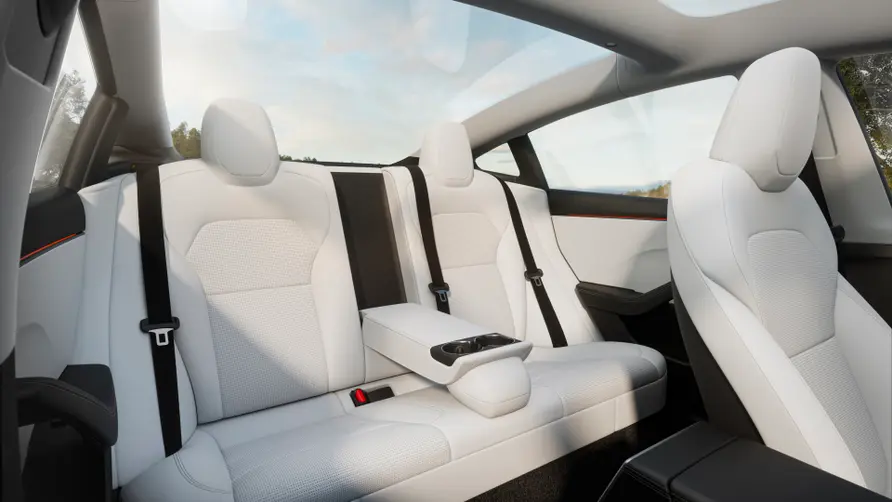 tesla model 3 interior