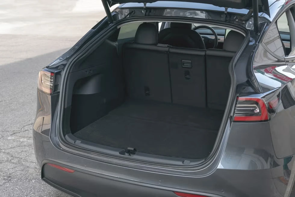 tesla model y cargo space