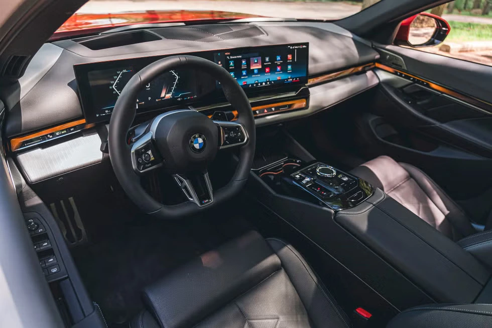 2025 BMW 5-Series interior