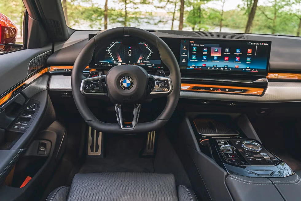 2025 BMW 5-Series interior